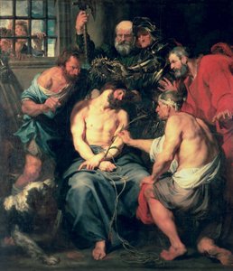 A coroação de espinhos, 1618-20